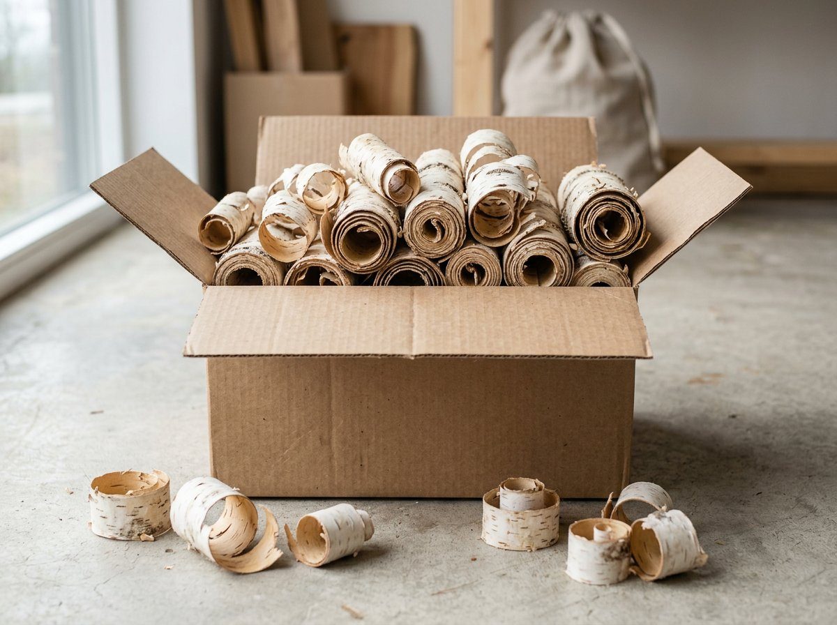 Береста для растопки, короб 2 кг — Томск